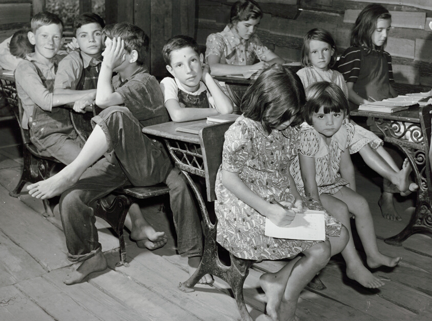 One Room School House, Breathitt County, Kentucky