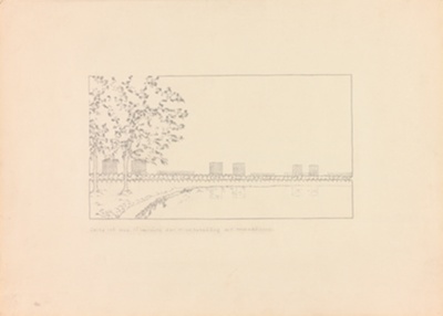Berlin University Competition Project, Berlin, Germany, Perspective Over Water