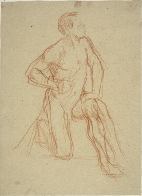 Male Figure Kneeling