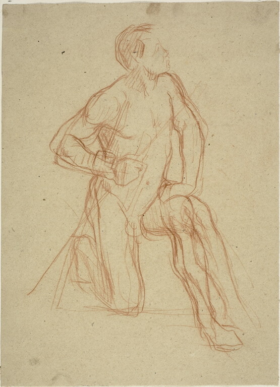 Male Figure Kneeling