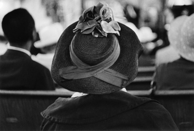 A Woman at Convent Avenue Baptist Church, from the series "Harlem, U.S.A."