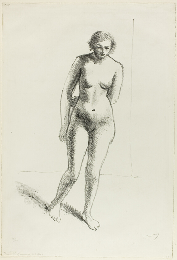 Full Length Standing Nude