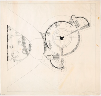 Ruth and Sam Ford House, Aurora, Illinois, Floor Plan