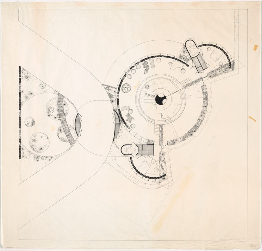 Ruth and Sam Ford House, Aurora, Illinois, Floor Plan
