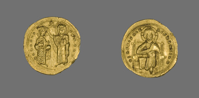 Histamenon (Coin) of Romanus III Argyrus with Christ Enthroned