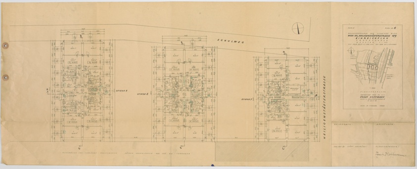 Apartment Building Community, Heiligenstadterstrasse 129, Wien XIX, Vienna, Austria, Floor Plan