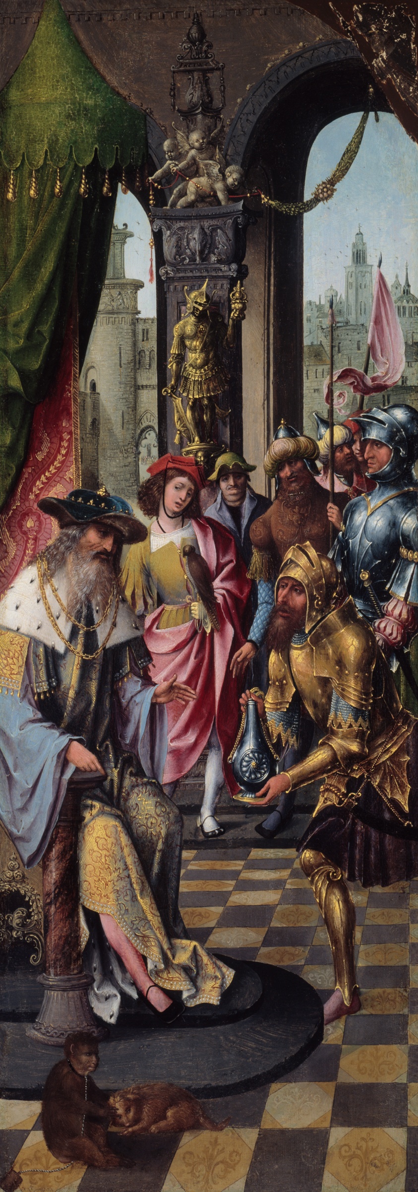 King David Receiving the Cistern Water of Bethlehem