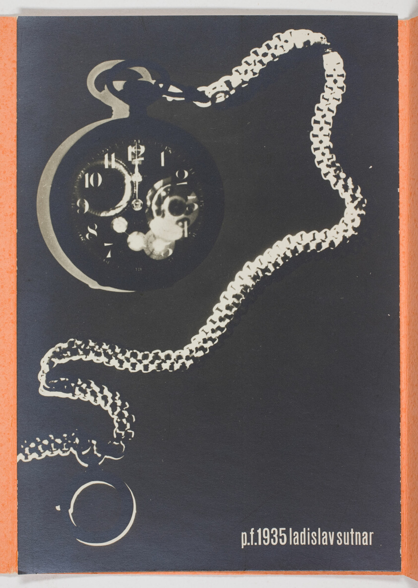 Sutnar’s 1935 New Year’s announcement
