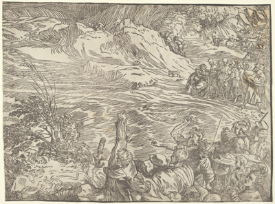 The Submersion of Pharaoh's Army in the Red Sea