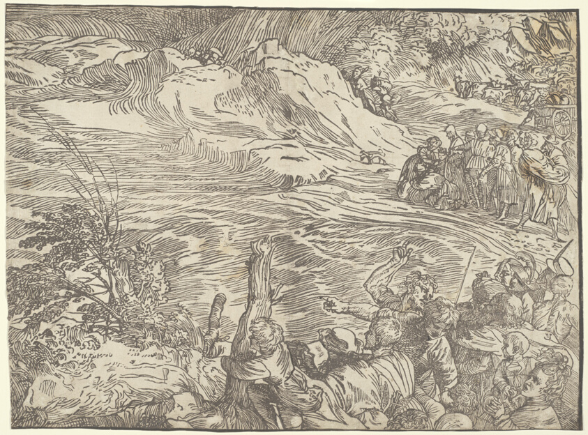 The Submersion of Pharaoh's Army in the Red Sea