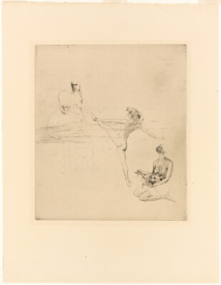 Salomé, from The Saltimbanques