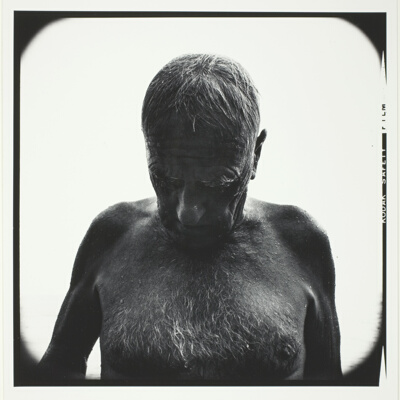 Chicago (Head and Chest of Old Man, Without Clothes), from the series "Beach"