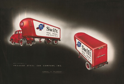 Pressed Steel Car Company Swift Trucks, Perspective