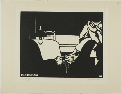 Five O'Clock, plate seven from Intimacies