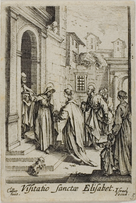 The Visitation of St. Elizabeth, from The Life of the Virgin