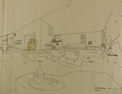 John T. McCutcheon Jr. House, Lake Forest, Illinois, Working Drawings