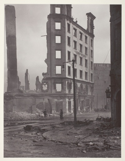 Ruins of the Hearst building, San Francisco Earthquake and Fire