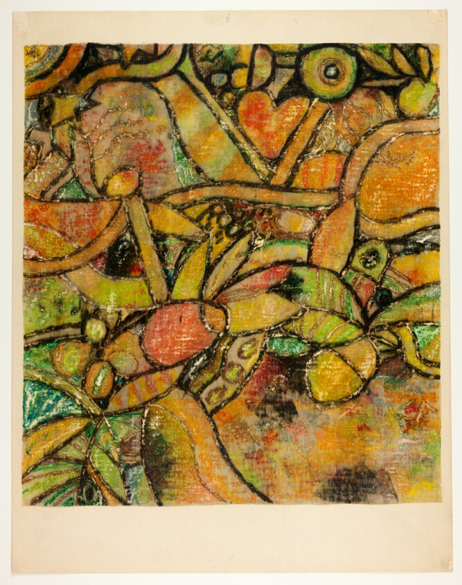 Untitled (Abstract Fruit Still Life)