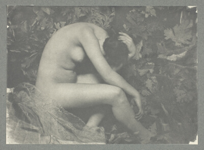 La Cigale, No. 3 from the portfolio "American Pictorial Photography, Series II” (1901); edition 34/150