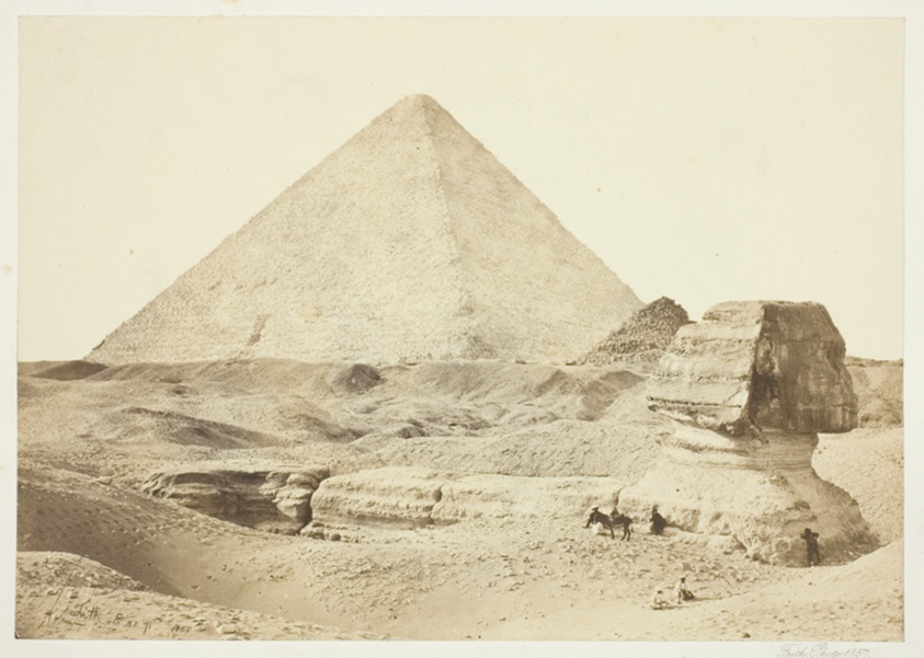 The Sphynx and Great Pyramid