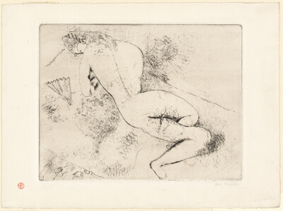 Nude with a Fan