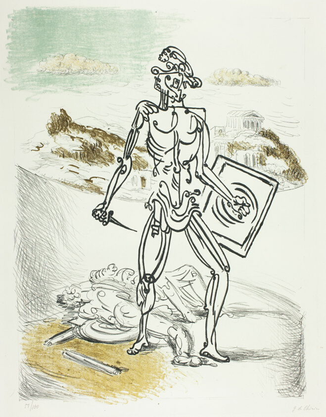Gladiator, Plate six from Metamorposis