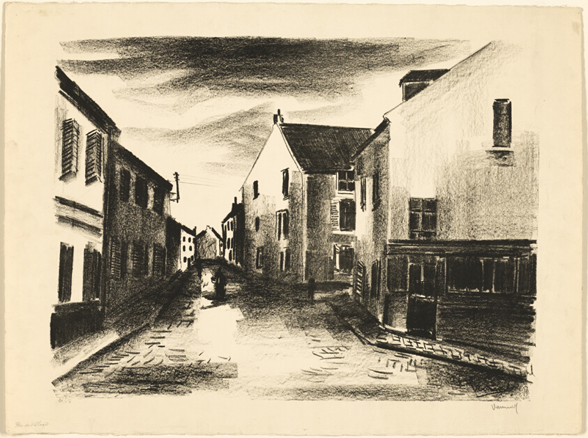 A Street in Pontoise
