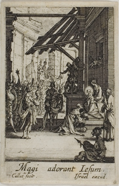 The Adoration of the Magi, from The Life of the Virgin