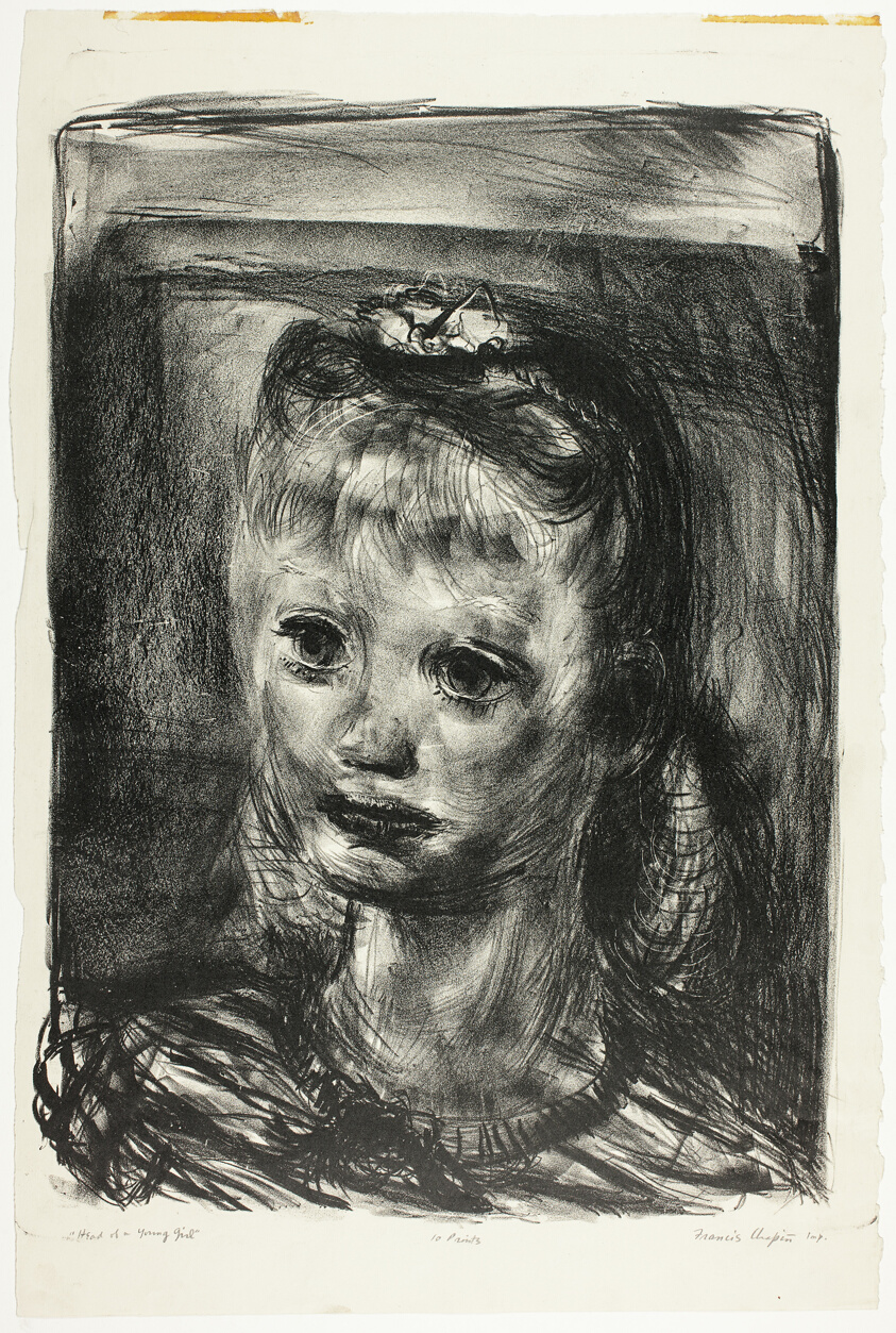 Head of a Young Girl