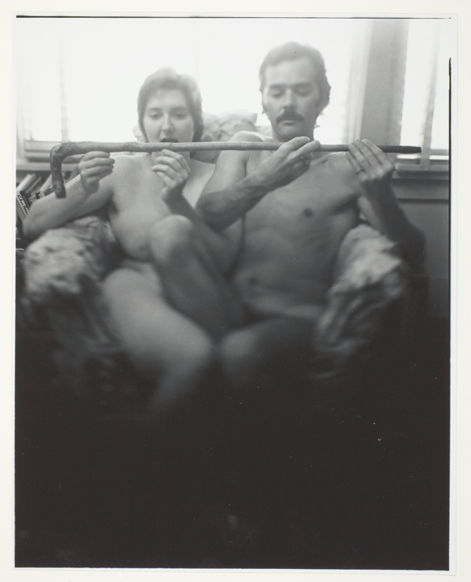 Couple with a Stick