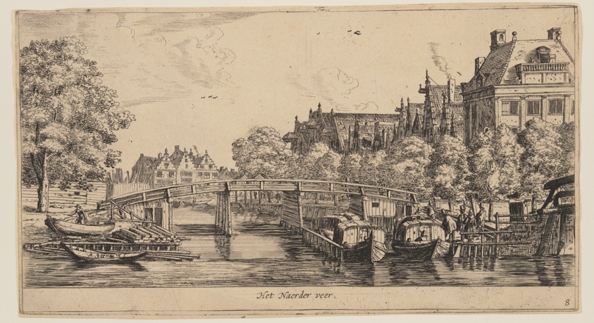 Het Naeder veer, from Views of Amsterdam