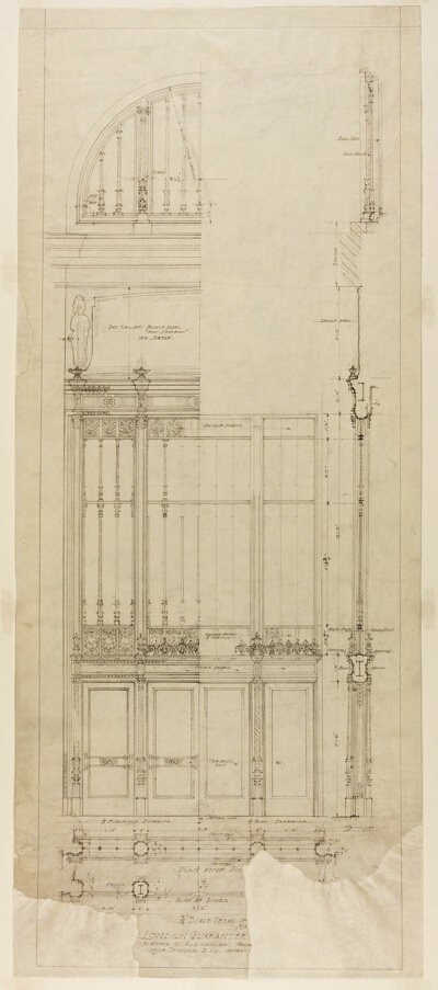 London Guarantee Building, Chicago, Illinois, Detail