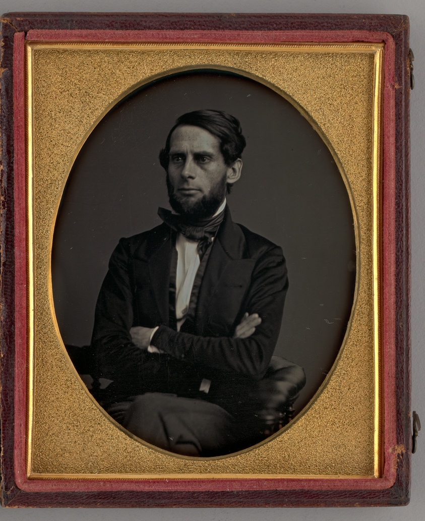 Untitled (Portrait of Seated Man with his Arms Crossed)