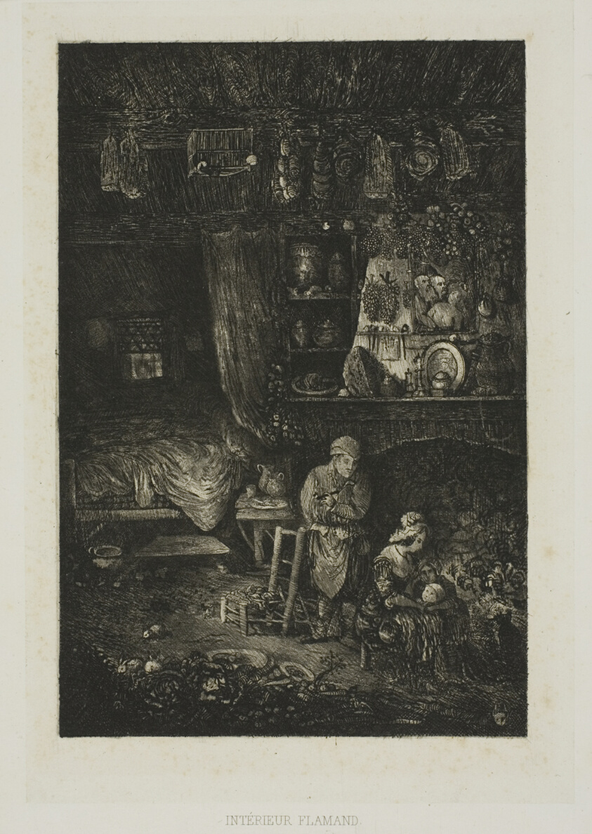 Flemish Interior, from Revue Fantaisiste