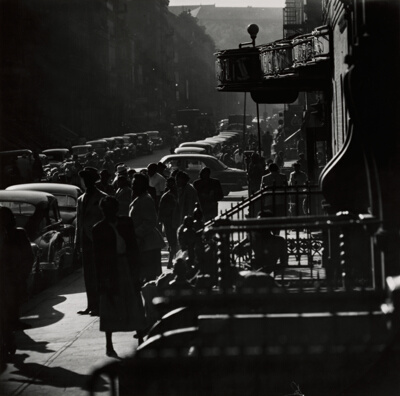 Untitled (New York, Harlem), from the series "A Man Becomes Invisible" (1952)