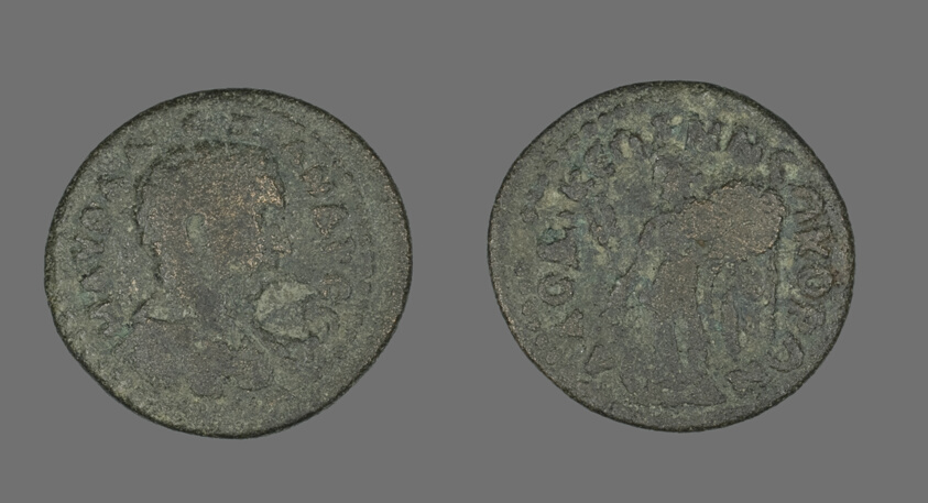 Coin Portraying the Emperor Severus Alexander