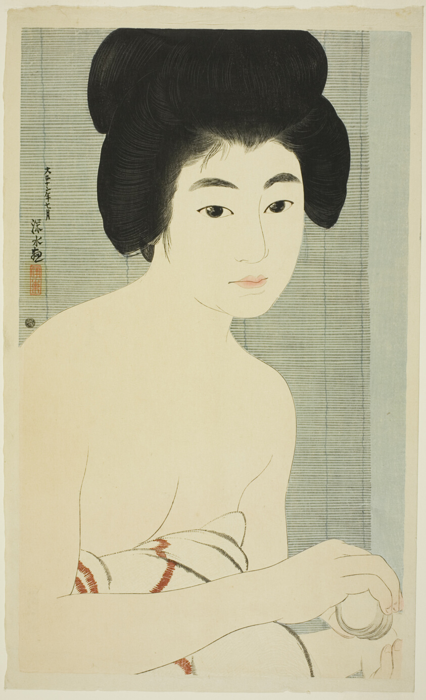 Face Powder, from the series "New Twelve Images of Modern Beauties"