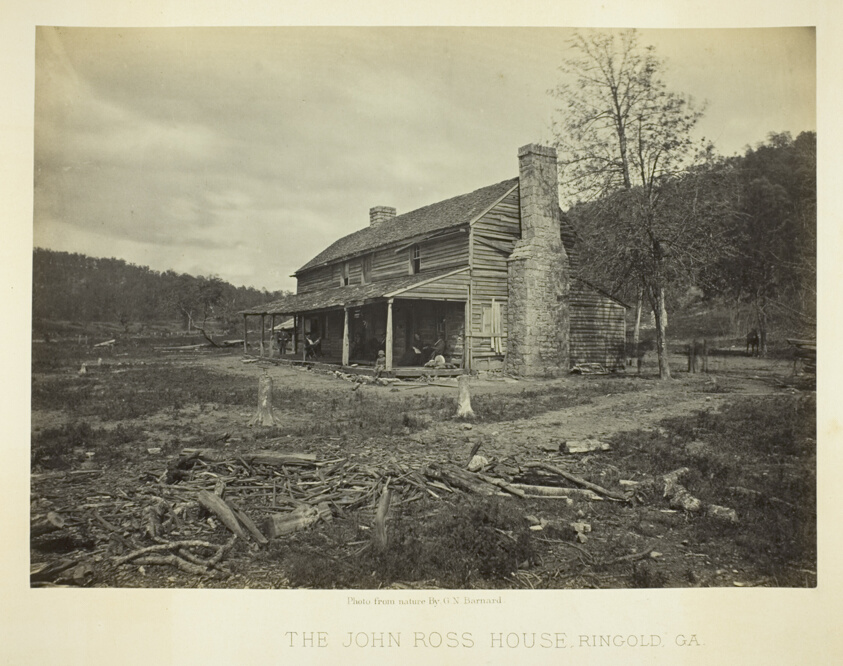 The John Ross House, Ringold, GA