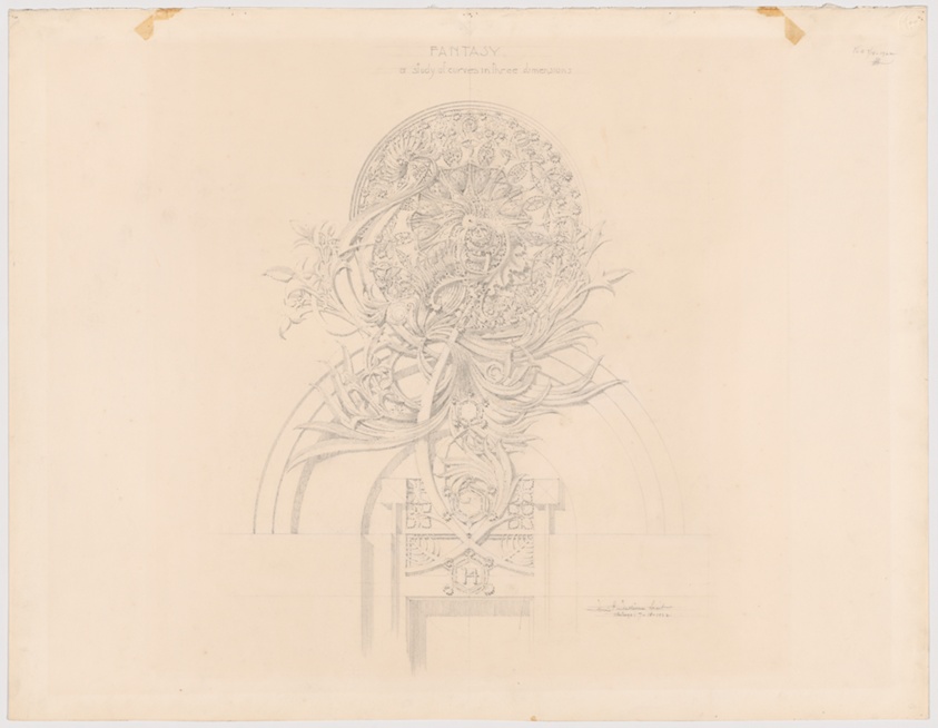 System of Architectural Ornament, Plate 14, Fantasy