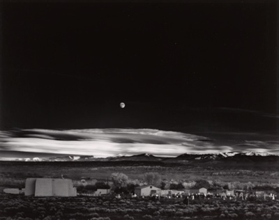 Moonrise, Hernandez, New Mexico