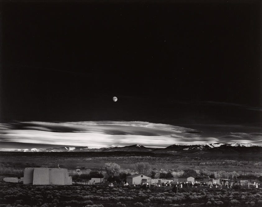 Moonrise, Hernandez, New Mexico