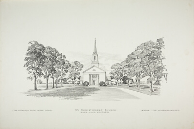 Saint Christopher's Episcopal Church, River Hills, Wisconsin, Elevation