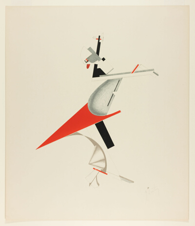 Troublemaker, plate seven from Figurines: The Three-Dimensional Design of the Electro-Mechanical Show: "Victory over the Sun"