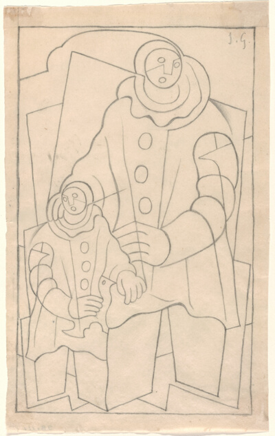 Two Pierrots