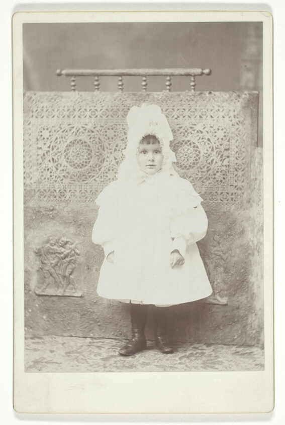 Harriet Warner Walker, approximately 3 years old