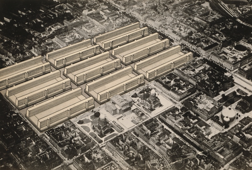 Berlin Development Project, Friedrichstadt District, Office and Commercial Buildings, Berlin, Germany, Perspective View