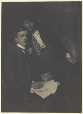 Portrait of Two Young Men