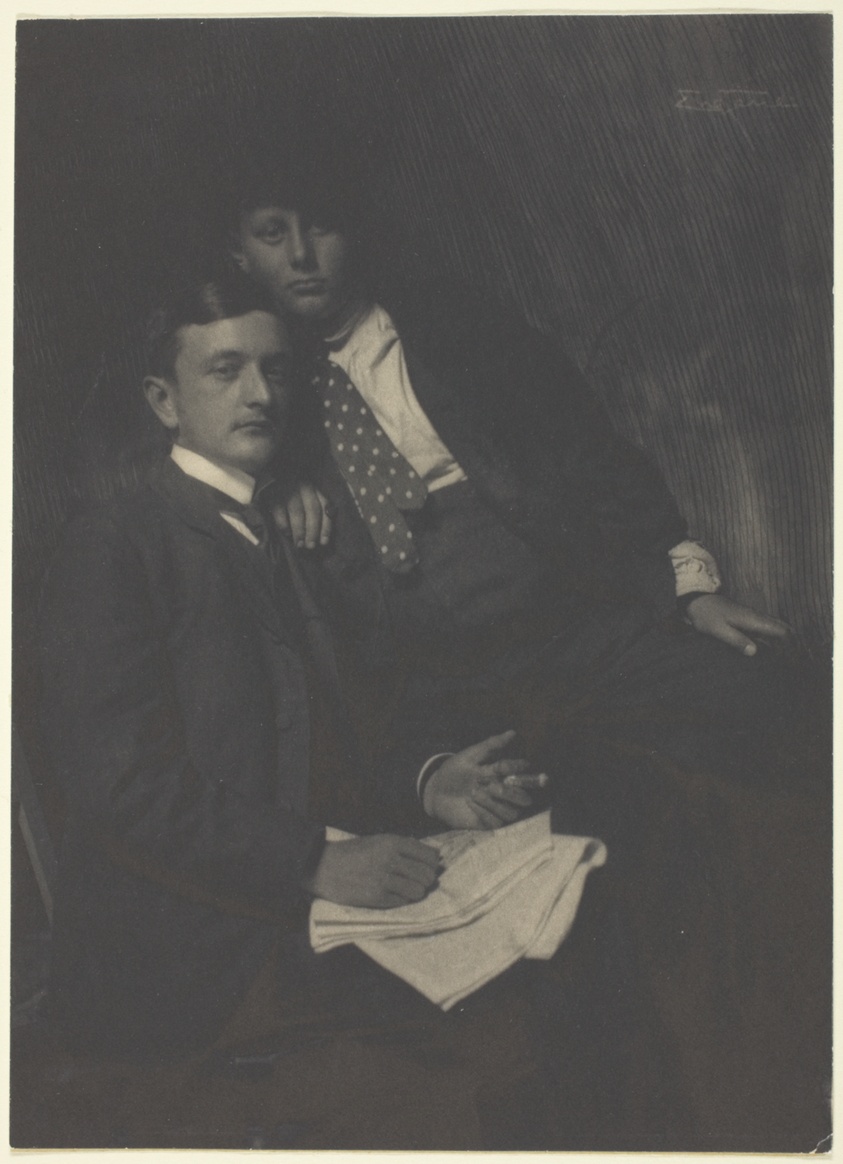 Portrait of Two Young Men