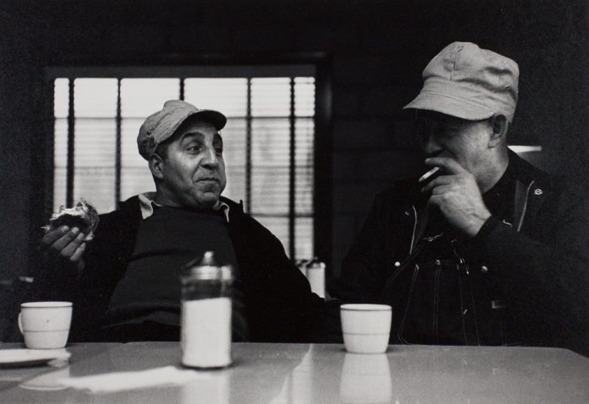 In a Yard Diner, No. 10 from the portfolio "Railroad Men"