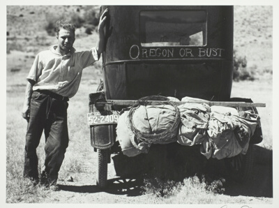 Vernon Evans, Migrant to Oregon from South Dakota